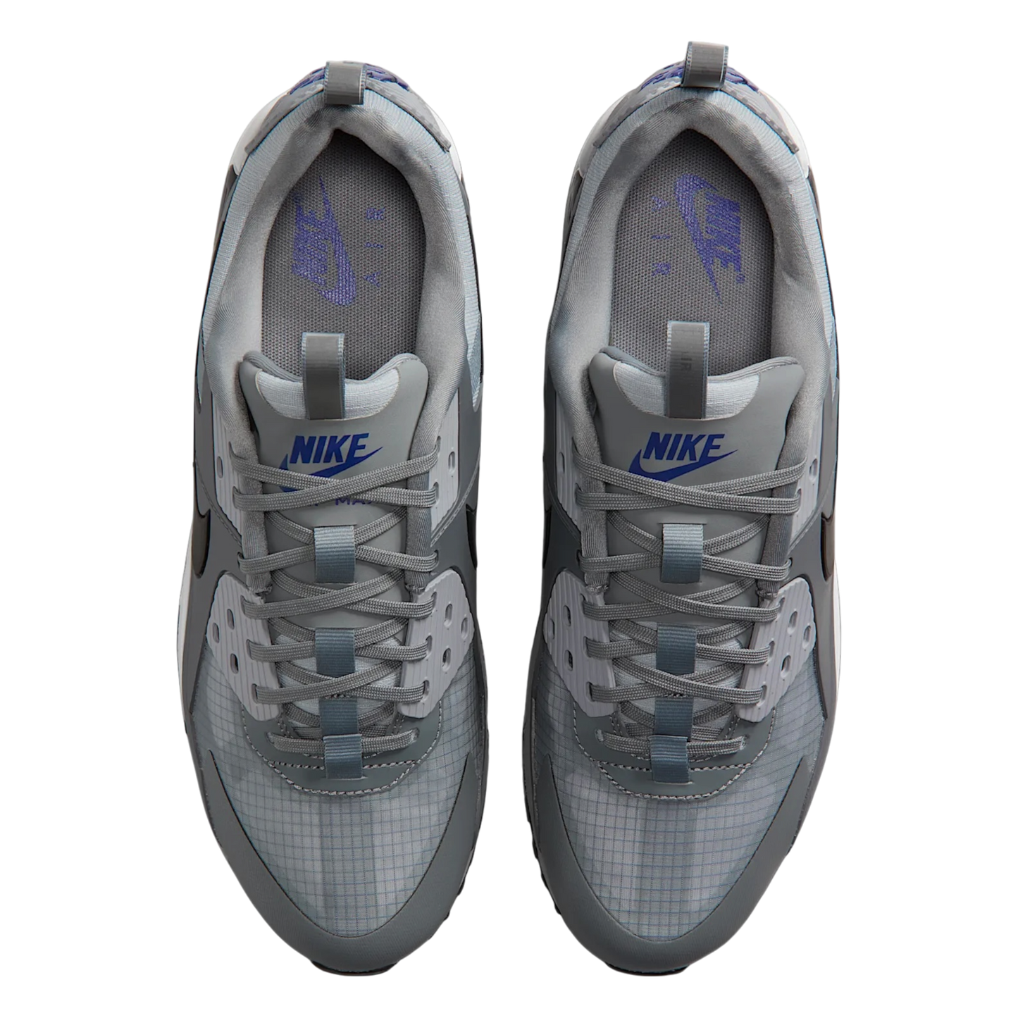 Nike Air Max 90 "COOL GREY DEEP ROYAL BLUE"