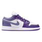 Jordan 1 Low Court Purple White Dusty Amethyst