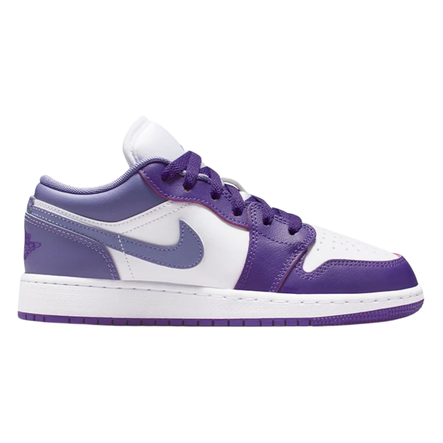 Jordan 1 Low Court Purple White Dusty Amethyst