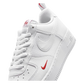 NIKE AIR FORCE 1 '07 WHITE & UNIVERSITY RED