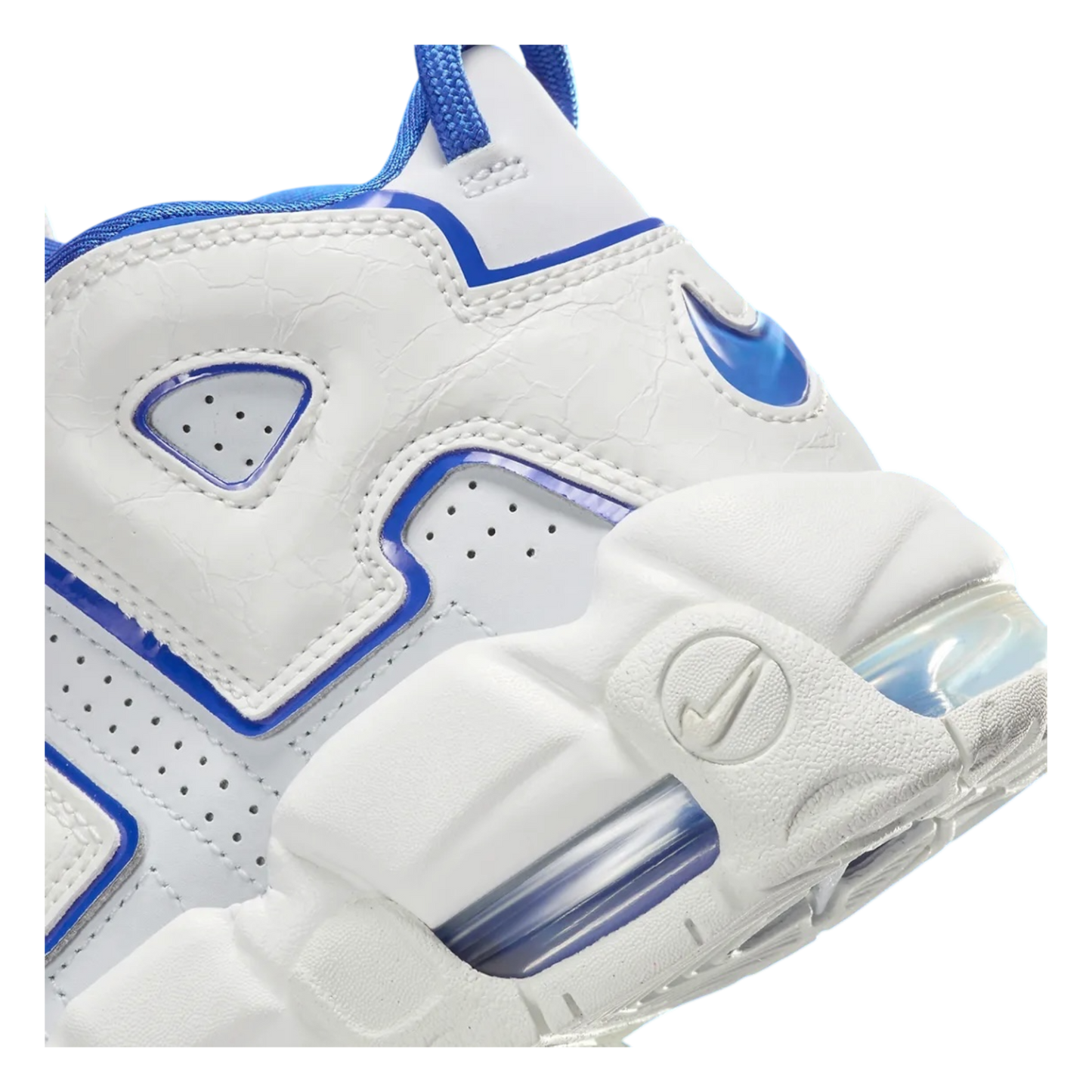 NIKE AIR MORE UPTEMPO SUMMIT WHITE RACER BLUE