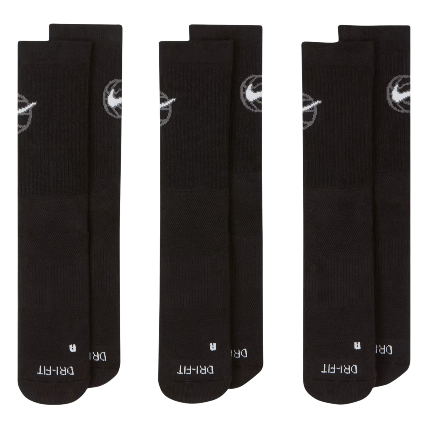Nike Everyday Crew Basketball Socks (3 Pairs)