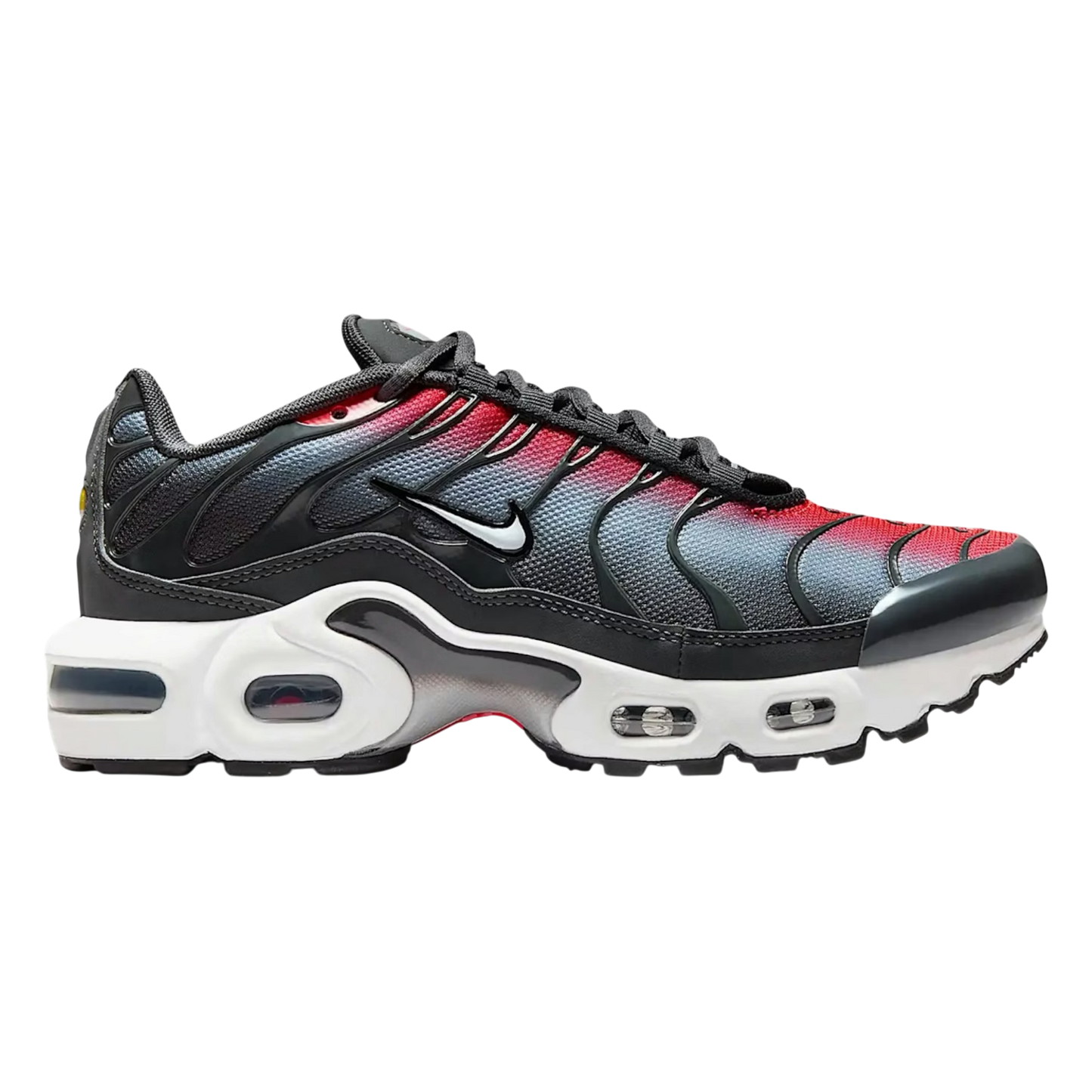 Nike Air Max Plus GS 'Bright Crimson Anthracite'