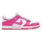 Nike Dunk Low GS White Laser Fuchsia