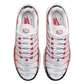 NIKE AIR MAX PLUS WHITE BLACK UNIVERSITY RED