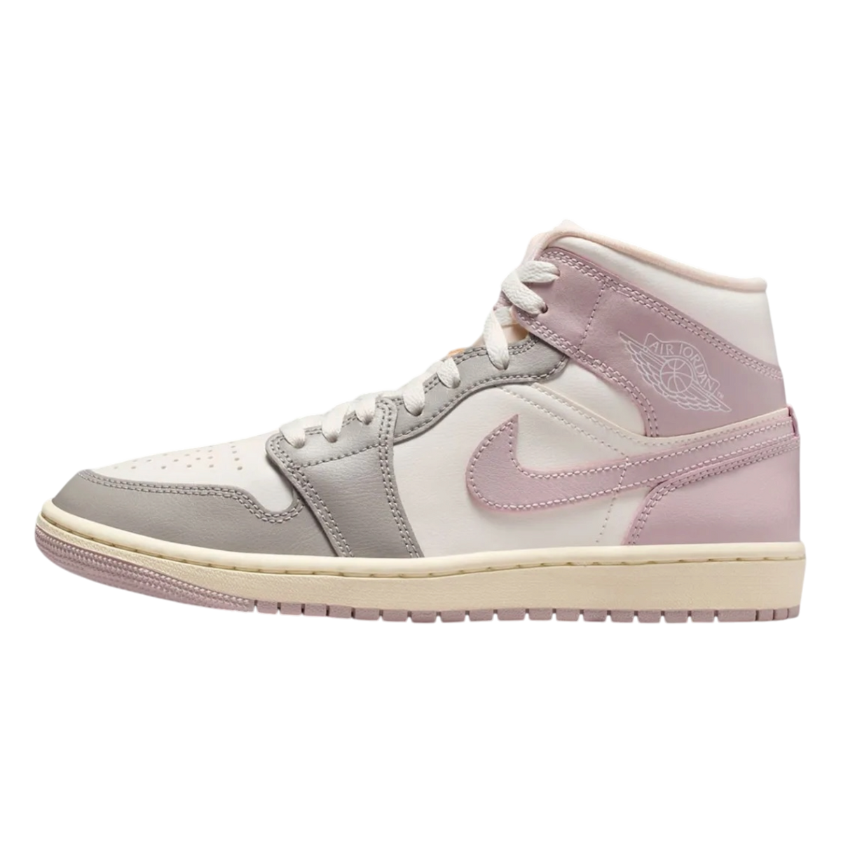 Jordan 1 Mid Enigma Stone Particle Rose