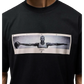 Jordan Long-Sleeve Crew-Neck T-Shirt Black/White