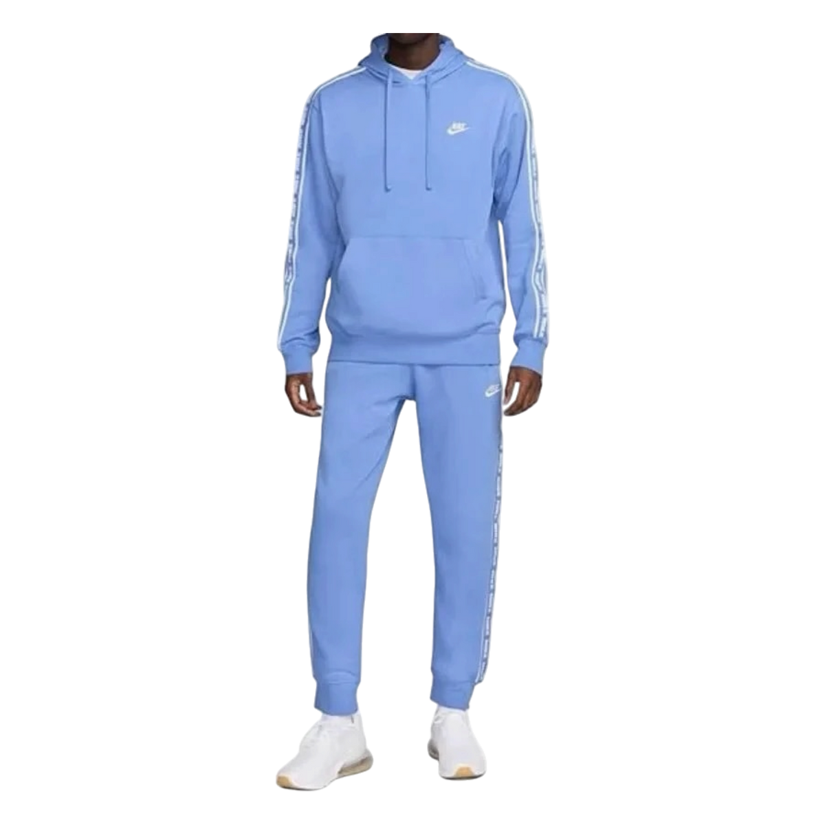 Nike Club Fleece Graphic "Világos Kék" Férfi pamut melegítő szett